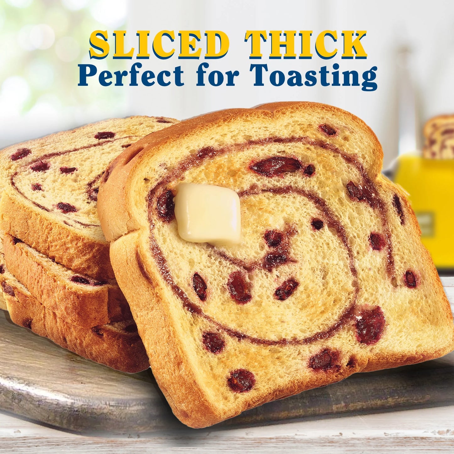 Pepperidge Farm Swirl Lemon Blueberry Flavored Breakfast Bread, 14 oz Loaf