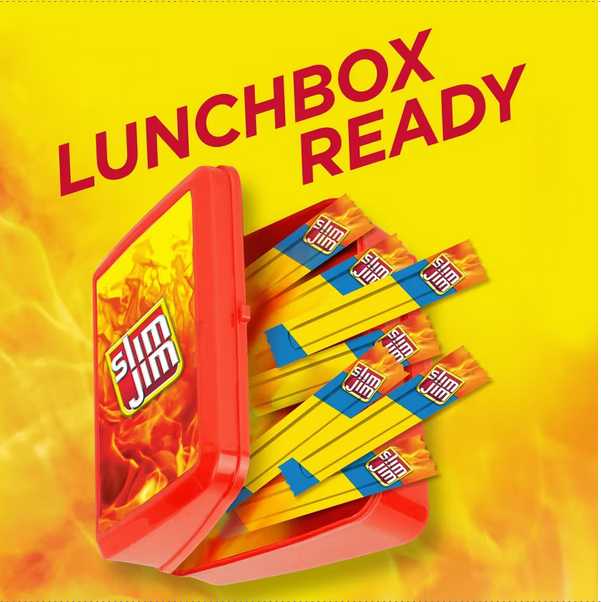 Slim Jim Mild Smoked Snack Size Sticks – 12.88oz/46ct