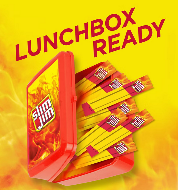 Slim Jim Original Smoked Snack Size Sticks – 12.88oz/46ct