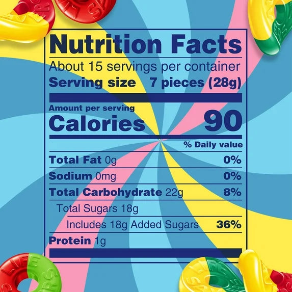 Life Savers Gummies Collisions Gummy Candy Fruit Mix, Sharing Size - 14.5oz Resealable Bag