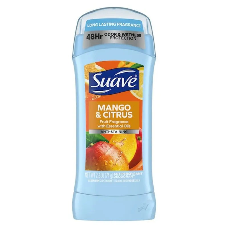 Suave Deodorant, Scent, 2.6 oz