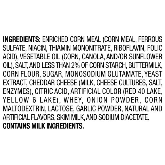 Funyuns Onion Flavored Rings Flamin' Hot Flavored 5.25 Ounce Bag