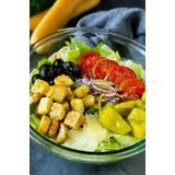 Olive Garden Garlic Romano Regular Seasoned Croutons, 5 oz Resealable Bag, Ready to Eat