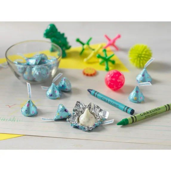 Hershey's Kisses Birthday Cake Flavored Candy, Share Pack 10 oz