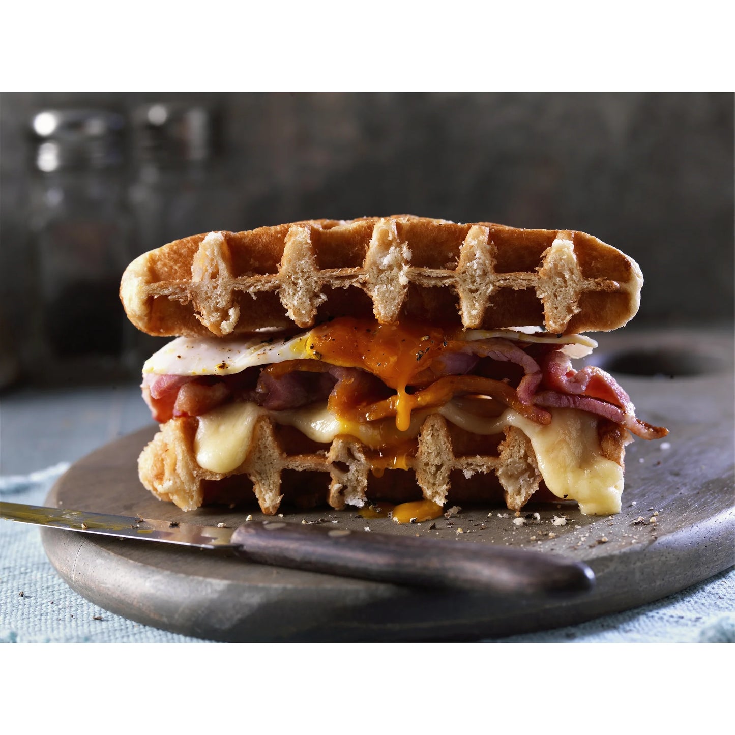 St. Pierre Brioche Waffles with Butter, 6 Ct, 10.6 oz