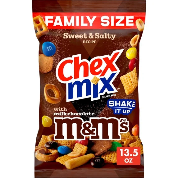 Chex Mix Sweet and Salty Snack Mix, with M&Ms Milk Chocolate Candies, 13.5 oz (4.4) |