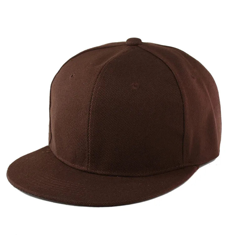 Solid Color Snapback Caps