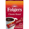 Folgers Classic Roast Instant Coffee, Single Serve Packets, 0.49oz, 7ct