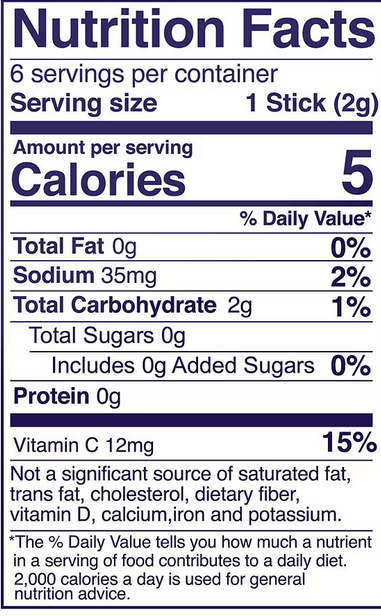 Welch's Drink Mix Strawberry Peach, 0.48oz, 6ct