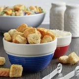 Great Value Garlic & Butter Seasoned Croutons, 5 oz Resealable Bag, Baked from Wheat Bread, Ready-to-eat
