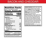 Cheez-It DUOZ Bacon and Cheddar Crackers, Baked Snack Crackers, 12.4 oz