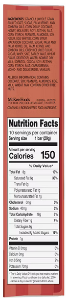 Sunbelt Fudge Dipped Coconut Granola Bar s - 10.21oz, 10ct
