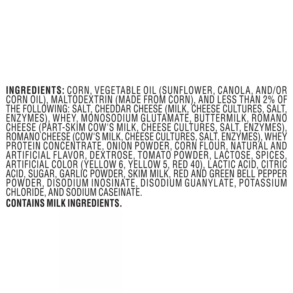 Doritos Nacho Cheese Tortilla Snack Chips, 10oz, 10 Count