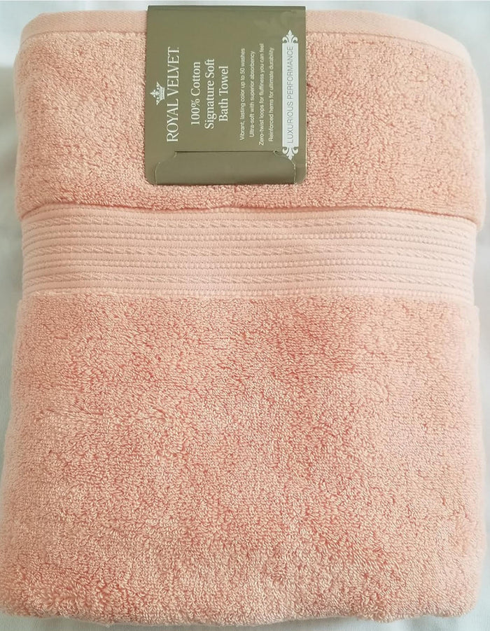 Solid Color Bath Towels