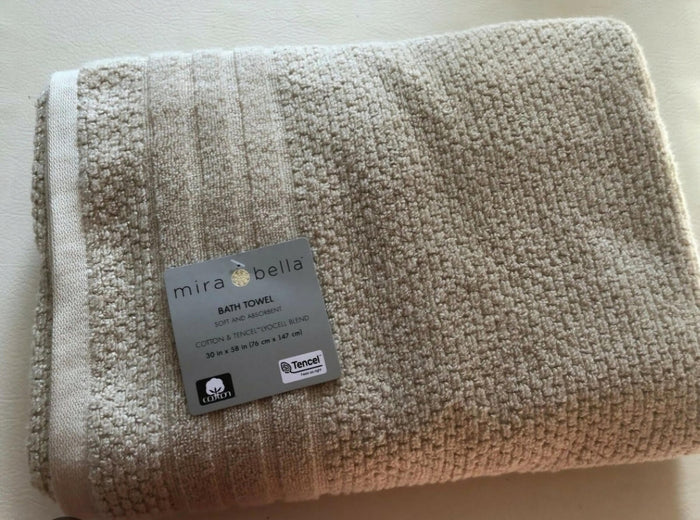 Solid Color Bath Towels