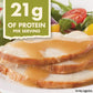 Hormel Square Table Sliced Roasted Turkey Breast and Gravy, Refrigerated Entrée, 15 oz Tray