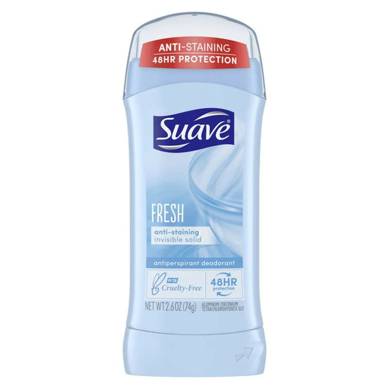 Suave Deodorant, Scent, 2.6 oz