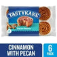 Tastykake Pecan Swirls, Cinnamon and Pecan Filled Value Snacks, 6 oz, 6 Count