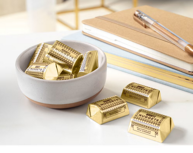 Hershey's Nuggets with Almonds Share Size Chocolate Candy - 10.1oz