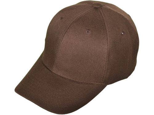 Solid Color Baseball Caps (Velcro)
