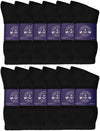 Men’s Cotton Crew Socks  (6 pairs)