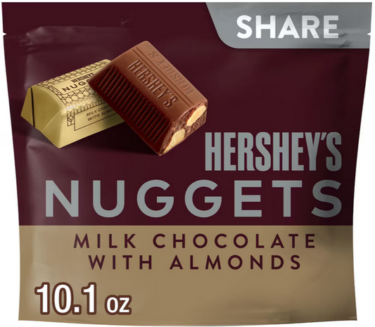 Hershey's Nuggets with Almonds Share Size Chocolate Candy - 10.1oz