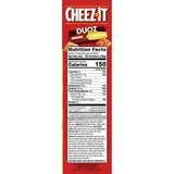 Cheez-It DUOZ Bacon and Cheddar Crackers, Baked Snack Crackers, 12.4 oz