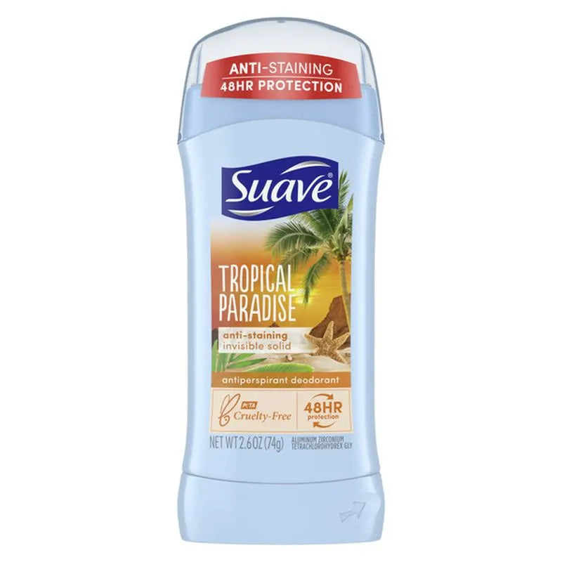 Suave Deodorant, Scent, 2.6 oz