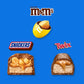 Mars Mixed Snickers, M&M's & Twix Fun Size Chocolate Candy Variety Pack, Sharing Size - 8.85 oz Bag