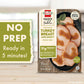 Hormel Square Table Sliced Roasted Turkey Breast and Gravy, Refrigerated Entrée, 15 oz Tray