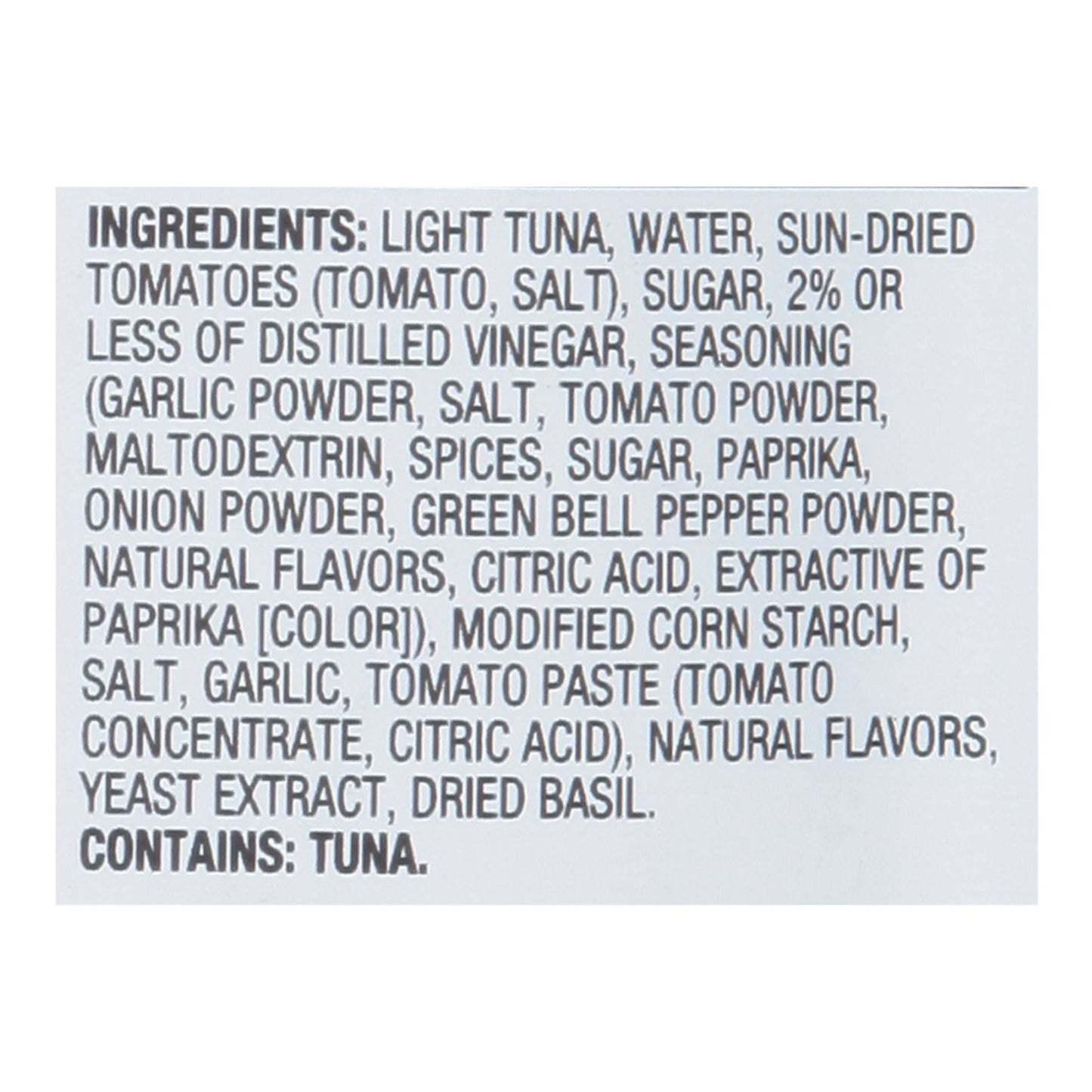 Bumble Bee Sun-Dried Tomato & Basil Seasoned Tuna, 2.5 oz Pouch