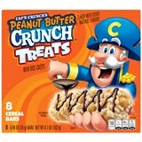 Cap'n Crunch's Treat with Rice Crisps Cereal Bars Peanut Butter Flavor, 0.8 oz, 8 Count