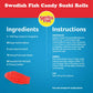 SWEDISH FISH Mini Soft & Chewy Candy, Family Size, Bulk Candy, 1.8 lb