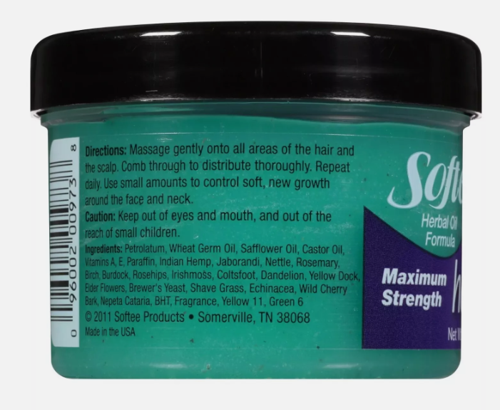 Softee Herbal Gro Maximum Strength Hair and Scalp Treatment, 3 Oz