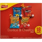 Frito-Lay Doritos & Cheetos Mix Variety Pack Snack Chips,17.5 oz, 18 Count Multipack
