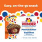 Wonder Peanut Butter Cupcakes 6 Count