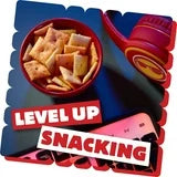Cheez-It DUOZ Bacon and Cheddar Crackers, Baked Snack Crackers, 12.4 oz