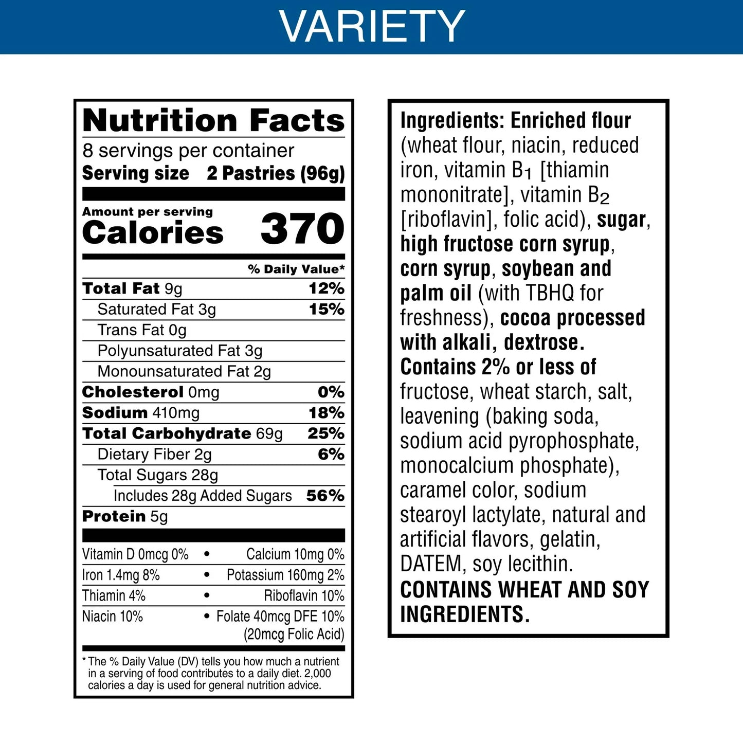 Pop-Tarts Girl Scouts  Frosted Thin Mints Toaster Pastries, Breakfast Foods, Shelf-Stable, 27 oz (16 Count)