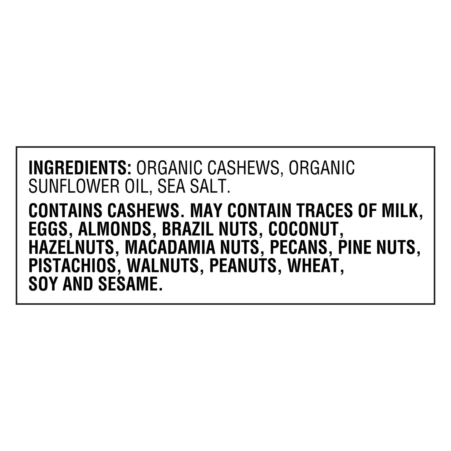 Great Value Organic Roasted & Salted Whole Cashews, 14 oz