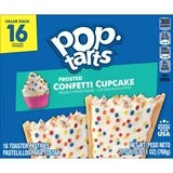 Pop-Tarts Frosted Confetti Cupcake Toaster Pastries, Breakfast Foods, Shelf-Stable, 1 lb 11oz (16 Count)