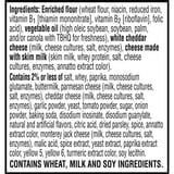 Cheez-It DUOZ Sharp Cheddar and Parmesan Cheese Crackers, Baked Snack Crackers, 12.4 oz