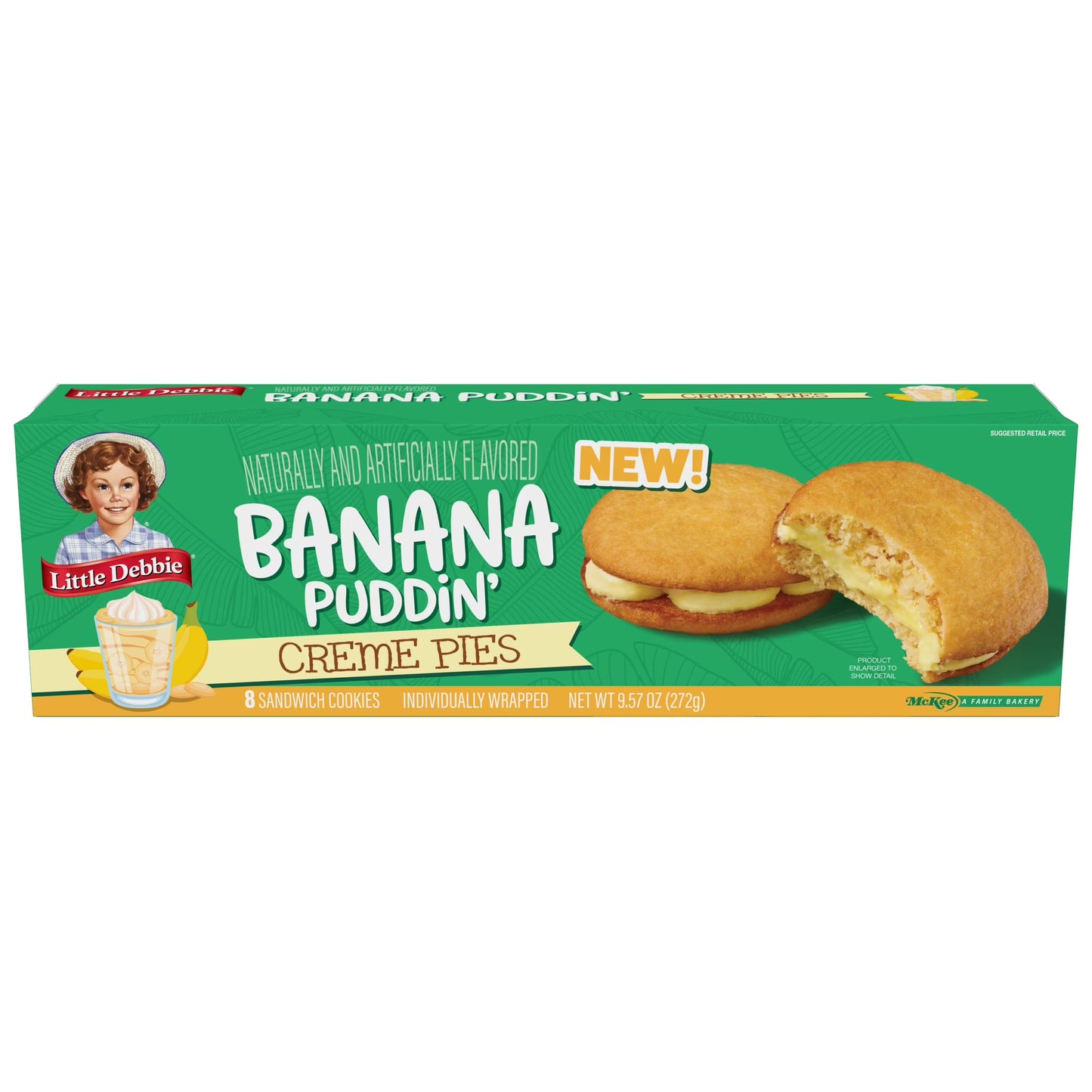 Little Debbie Banana Puddin' Creme Pies