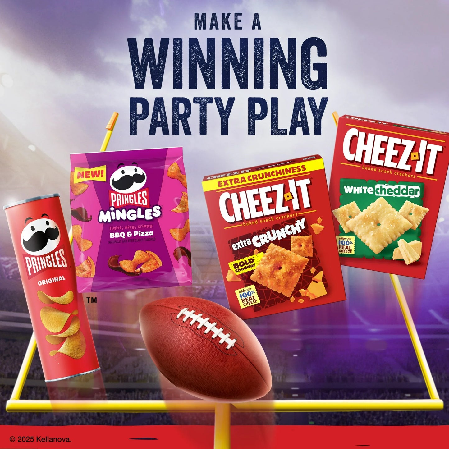 Cheez-It DUOZ Sharp Cheddar and Parmesan Cheese Crackers, Baked Snack Crackers, 12.4 oz