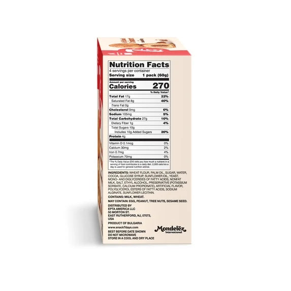 7Days Multipack Croissant, Chocolate 4x2.12oz/8.48oz