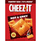 Cheez-It Hot and Spicy Cheese Crackers, Baked Snack Crackers, 12.4 oz