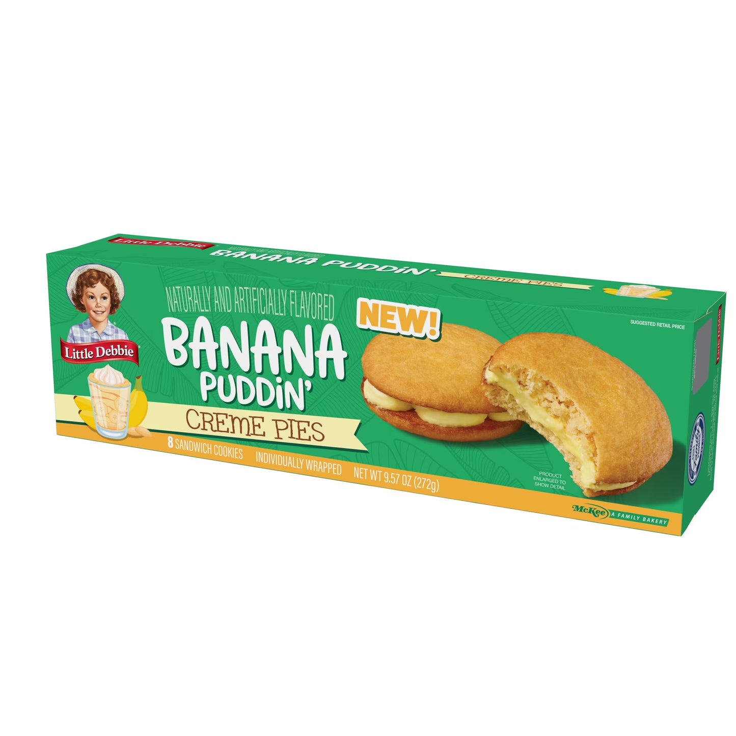 Little Debbie Banana Puddin' Creme Pies
