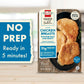 HORMEL SQUARE TABLE Roasted Chicken Breasts & Gravy Entr e Refrigerated 15 oz Plastic Tray