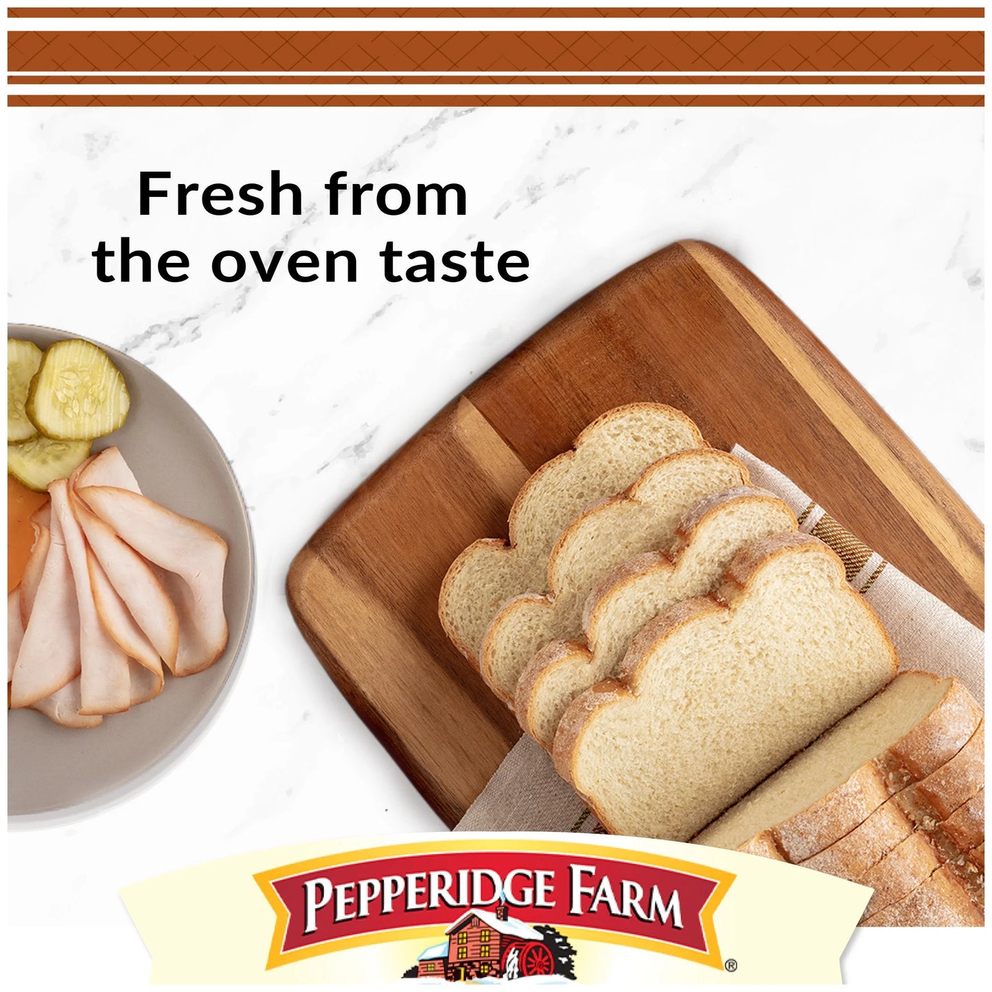 Pepperidge Farm Farmhouse Homestyle Oat Bread, 24 oz Loaf