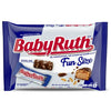 Baby Ruth, Chocolatey, Peanut, Caramel, Nougat, Fun Size Candy Bars, 10.2 oz