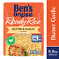 Ben's Original Butter and Garlic Flavored Ready Rice, Easy Dinner Side, 8.8 Ounce Pouch
